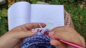 Мозаичное вязание крючком. Шапка. Обучение - круговое вязание