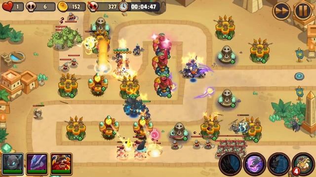 Realm Defense TD tournament walkthrough with low ranked Obsidian | T35 Saka Plaza смотреть онлайн