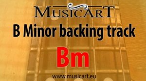 Melodic Pop Backing Track for BASS, B minor