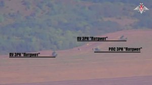 Удар по двум ЗРК патриот