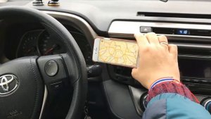Автомобильный держатель для вентиляционной решетки "Vent Mount" магнитный угиверсальный, rose gold