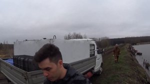 Запуск толстолобика в пруд (1 тонна) для летней рыбалки 2021