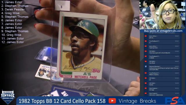 07-30-2019 1982 Topps Baseball 12 Card Cello Pack 158 Break Opening Video смотреть онлайн