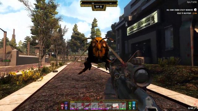 7 Days to Die alpha 17 INSANE DARKNESS FALLS ч 44 Вроде норм и новый данж смотреть онлайн