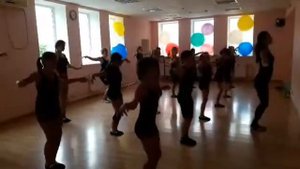 Разминка современной хореографии ( учи месте с нами )