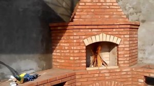 Угловой мангал из кирпича!