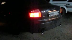 Звук выхлопной системы ауди а4