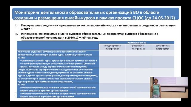 Нормативное и методическое обеспечение электронного обучения в ТГУ. смотреть онлайн