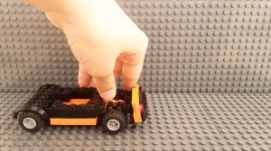 как сделать из лего машину.