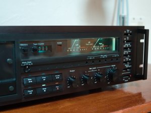 Nakamichi 670 ZX ,3 головки, Автоматический азимут,Одиночная  кассетная дека-ЯПОНИЯ-1979-год
