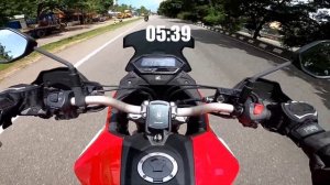 Honda CB 200X 0-100 Acceleration | Performance Test