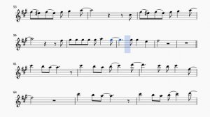 Mami Blue. Hubert Giraud. Alto sax cover