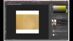 How to Create Gold Text (Photoshop)