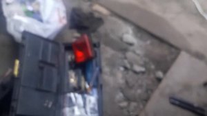 установка механизма поднятия запасного колеса и заднего противотуманника на фотон 1093.