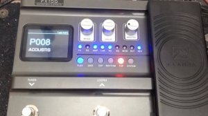 Demo Flamma FX-100 sound: Clean, Chorus, Lead, Metal, Overdrive, Acoustic sim...(NO TALKING)