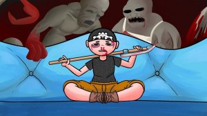 МЕМ ПРО ДИВАН, НО В НЕБОСКРЕБЕ