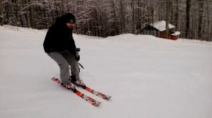 Горные лыжи. Карвинг начального уровня. Инструктор Ярославцев Дмитрий. Сочи.лич.сайт poseidon123.co