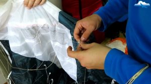 Как менять СТРОПЫ параплана? / Замена стропы на примере Skywalk Chili 4