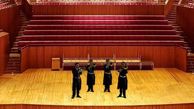 Dvorak Symphony No. 8 First Movement - Trombone Quartet arr. Ben Mansted - performed by Dale Vail смотреть онлайн