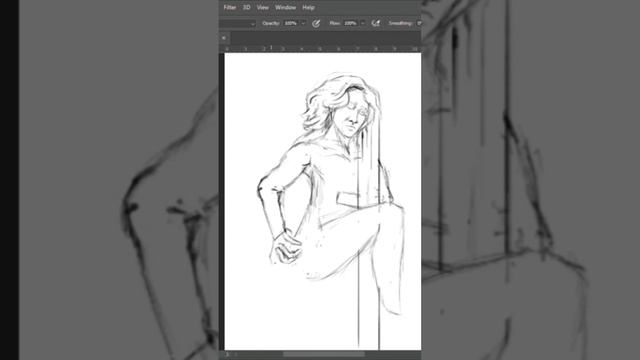 SKETCHING FOR SAXOPHONE #illustration #timelapse #photoshop #photoshopdrawing #sketch #sketching