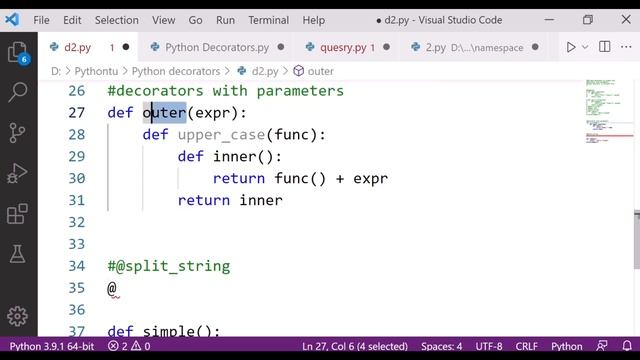 #92 : Python Decorators : Part 2