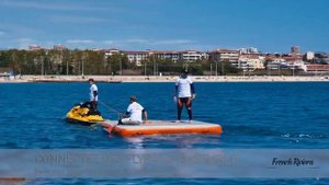 Надувная плавающая платформа Топ Ган