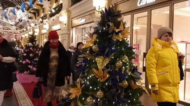 Зимняя прогулка по Москве✨ смотреть онлайн