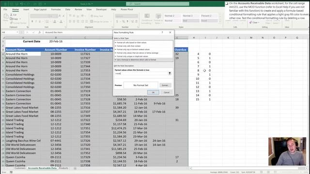MO-201 Excel Expert Exam Review 2-3 Practice Tasks (2/3)