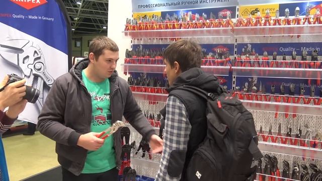 Пресс-клещи для обжима наконечников KNIPEX KN-975304 ~ Mitex 2015
