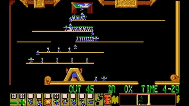 Lemmings [PC] - Level 3: Tailor-made for blockers смотреть онлайн