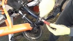 Как снять педали с велосипеда  Часть 2
