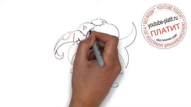 Как научиться рисовать покемонов карандашом поэтапно Покемон Глум How to draw pokemon gloom смотреть онлайн