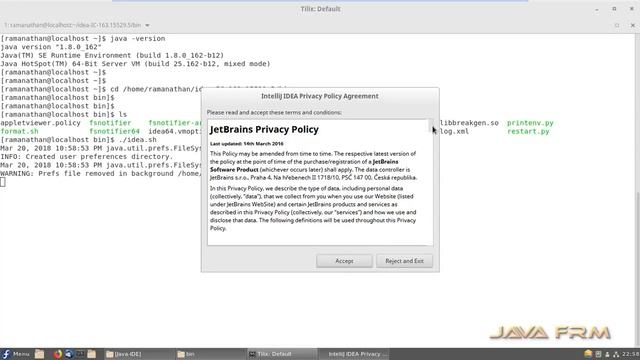Intellij IDEA 2016 Community Edition Installation in Fedora 27 Workstation Cinnamon смотреть онлайн