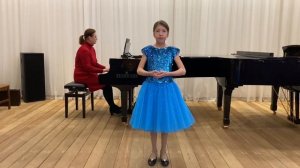 Ульяна Гусева. "Ночь сизокрылая", словацкая народная песня.