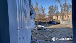 Больница в освобожденной Волновахе