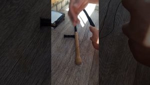 СКК "Вместе".Рукоять и основа для кнута из паракорда.