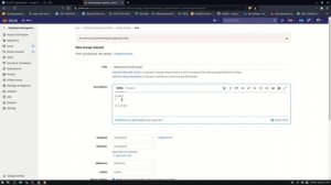 How to create merge request in gitlab ?