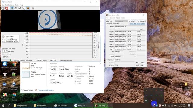 nhiệt độ redmibook 16 khi chạy fullload. redmibook 16 vietnam việt nam смотреть онлайн