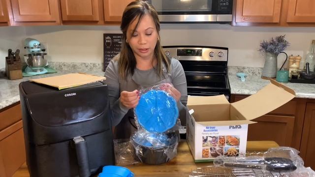 Air Fryer Accessories | Unboxing | Air Fryer Must Have 12 Pieces Accessories for Cooking #airfryer смотреть онлайн