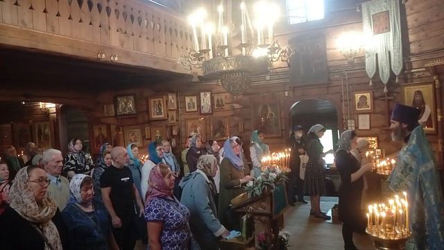 Проповедь на Божественной Литургии в Праздник Рождества Пресвятой Богородицы. 21.09.2023 г. смотреть онлайн