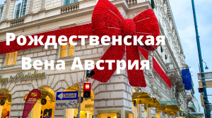 Рождественская Вена Австрия. Все самое красивое и вкусное в Рождественской и Новогодней Вене.