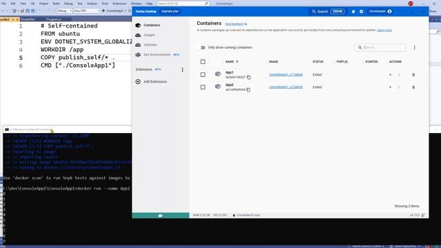 Использование Docker при разработке приложений на C#. Часть 2 из 4