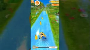 Миньоны . Бег за бананами