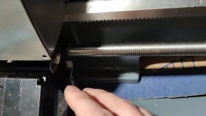 электронные шестерни. компоновка мотора продольной подачи для WM210