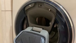Стиральная машина с дополнительной дверцей (Samsung WW65K52E69W). Обзор и отзыв