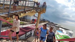 Пляж "Вагонное депо" Адлер, г. Сочи