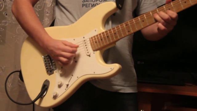Электрогитара Fender stratocaster Japan + Squier 1985 2 смотреть онлайн