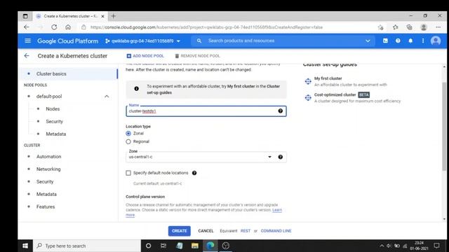 Deploying Kubernetes Cluster| GCP Kubernetes Engine| Cloud Console| Cloud Shell | Rest Call смотреть онлайн