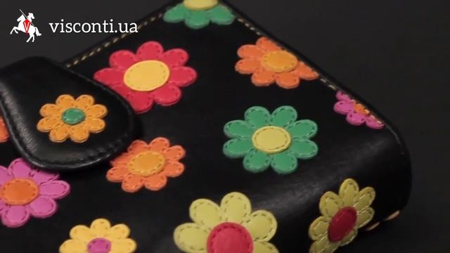 Женский кошелек Visconti Ds82 Spanish Daisy Кожаный Аксессуар смотреть онлайн