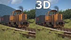 Derail Valley 3D video SBS VR box google cardboard